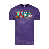 Cloud Purple Dentist Coffee Cups Vintage Tee - FaDigitalArtStudio