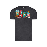 Vintage Black Dentist Coffee Cups Vintage Tee - FaDigitalArtStudio