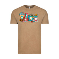 Vintage Coffee Dentist Coffee Cups Vintage Tee - FaDigitalArtStudio