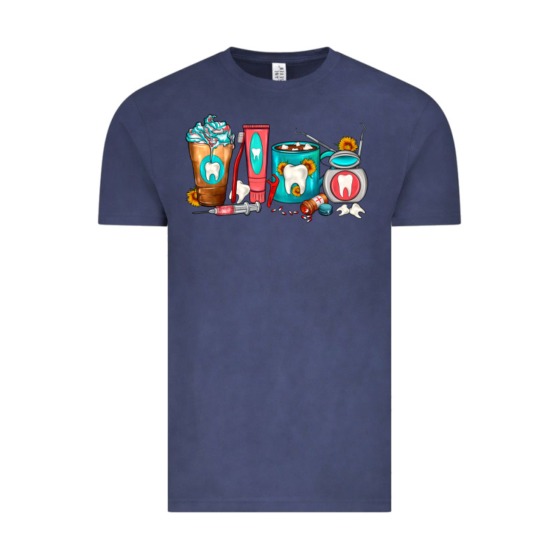 Dentist Coffee Cups Vintage Tee by FaDigitalArtStudio | Teevron