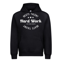 Black hard work beats talent Urban Hoodie - artisFamous