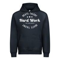 Navy hard work beats talent Urban Hoodie - artisFamous