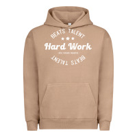 Pigment Burro hard work beats talent Urban Hoodie - artisFamous
