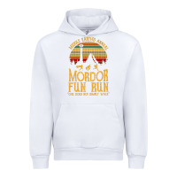 White middle earth's annual mordor fun run Urban Hoodie - artisFamous