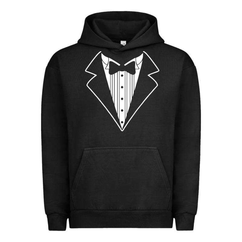 Fake Tux Tuxedo Suit Tie Urban Hoodie by artisFamous | Teevron