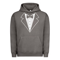 Pigment Tornado fake tux tuxedo suit tie Urban Hoodie - artisFamous
