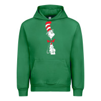 Emerald dr seuss the cat in the hat Urban Hoodie - artisFamous