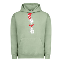Pigment Oil Green dr seuss the cat in the hat Urban Hoodie - artisFamous