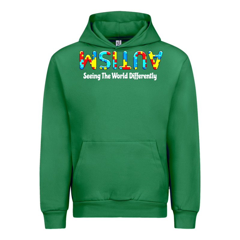 Autism Seeing The World Differently Urban Hoodie by artisFamous | Teevron