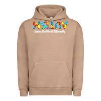 Pigment Burro autism seeing the world differently Urban Hoodie - artisFamous