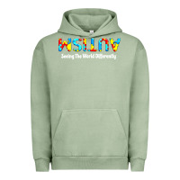 Pigment Oil Green autism seeing the world differently Urban Hoodie - artisFamous