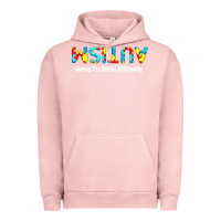 Pigment Salmon autism seeing the world differently Urban Hoodie - artisFamous