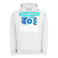 Pigment Lunar Rock will work for v bucks youth gamer Urban Hoodie - artisFamous