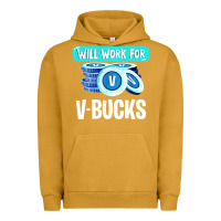 Pigment Peanut Butter will work for v bucks youth gamer Urban Hoodie - artisFamous