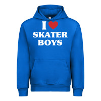 Cobalt i love skater boys Urban Hoodie - artisFamous