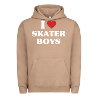 Pigment Burro i love skater boys Urban Hoodie - artisFamous