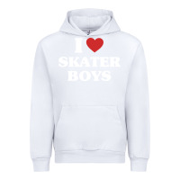 White i love skater boys Urban Hoodie - artisFamous