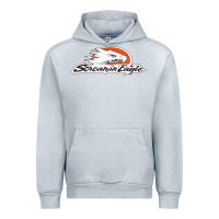 Heather Grey the screamin eagle Urban Hoodie - artisFamous