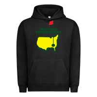Pigment Black Master Tournament GOLF Urban Hoodie - artisFamous