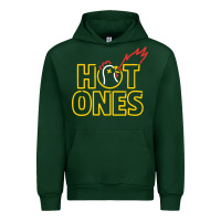 Forest Green hot ones Urban Hoodie - artisFamous