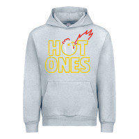 Heather Grey hot ones Urban Hoodie - artisFamous