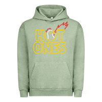 Pigment Oil Green hot ones Urban Hoodie - artisFamous