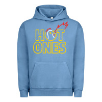 Pigment Pebble Blue hot ones Urban Hoodie - artisFamous