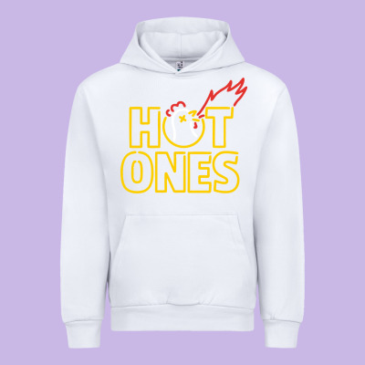 Hot Ones Urban Hoodie Designed By Artisfamous