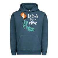 Pigment Midnight Navy la croix drink Urban Hoodie - artisFamous