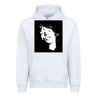 White mick jag Urban Hoodie - artisFamous