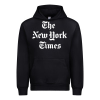Black new york times Urban Hoodie - artisFamous