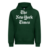 Forest Green new york times Urban Hoodie - artisFamous