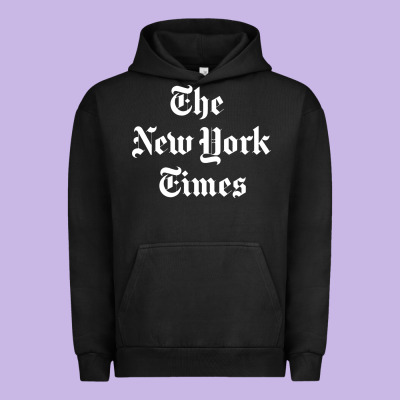 New York Times Urban Hoodie Designed By Artisfamous