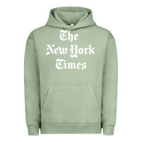 Pigment Oil Green new york times Urban Hoodie - artisFamous