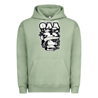 Pigment Oil Green oceans ate alaska Urban Hoodie - artisFamous