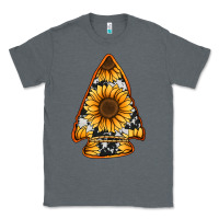Charcoal Heather sunflower arrowhead Classic Tee - Jasminsmagicworld