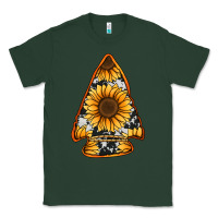 Sports Green sunflower arrowhead Classic Tee - Jasminsmagicworld