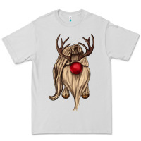 Dove Grey deer gnome Premium Tee - CowGirlArtShop
