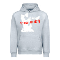 Heather Grey ridiculousness Urban Hoodie - artisFamous