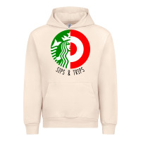 Sandshell sips and  trips Urban Hoodie - artisFamous