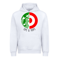 White sips and  trips Urban Hoodie - artisFamous