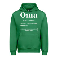 Emerald Oma Definition - Mother's Day Gift Urban Hoodie - artisFamous