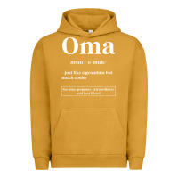 Pigment Peanut Butter Oma Definition - Mother's Day Gift Urban Hoodie - artisFamous