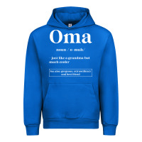 Cobalt Oma Definition - Mother's Day Gift Urban Hoodie - artisFamous