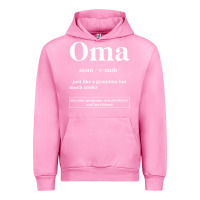Fuchsia Pink Oma Definition - Mother's Day Gift Urban Hoodie - artisFamous