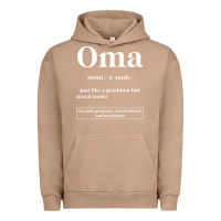 Pigment Burro Oma Definition - Mother's Day Gift Urban Hoodie - artisFamous