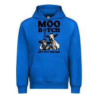 Cobalt Moo bitch get out the hay Urban Hoodie - artisFamous