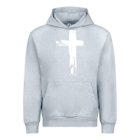 Heather Grey tattoo christian Urban Hoodie - artisFamous