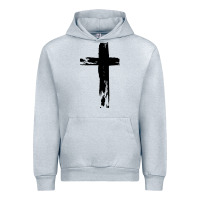 Heather Grey tattoo christian Urban Hoodie - artisFamous