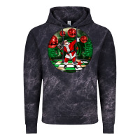 Cloud Black Dancing santa Vintage Hoodie - FaDigitalArtStudio
